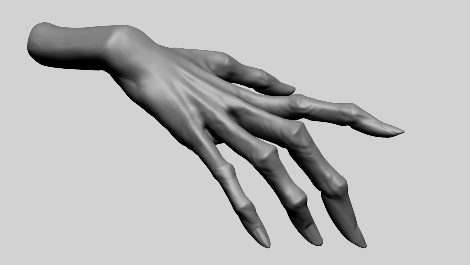 3D Creature Hand Model - TurboSquid 2198931