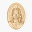 3D Relief of Jesus Christ model