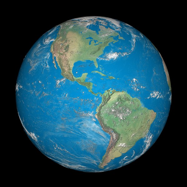 earth 3D model