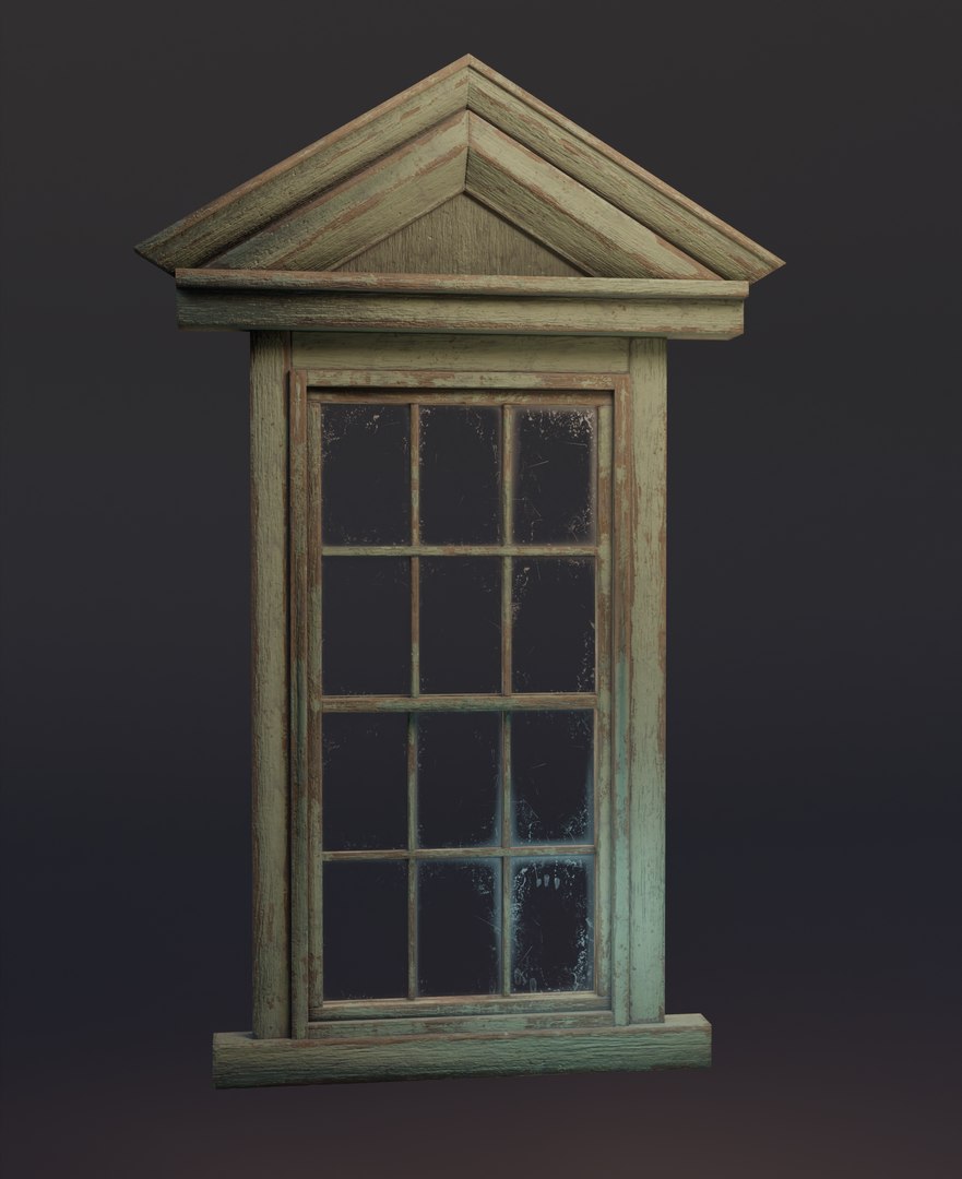 10 Old Windows Pack Low-poly 3D Model - TurboSquid 2161092