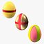 Easter Eggs with Ribbon Collection