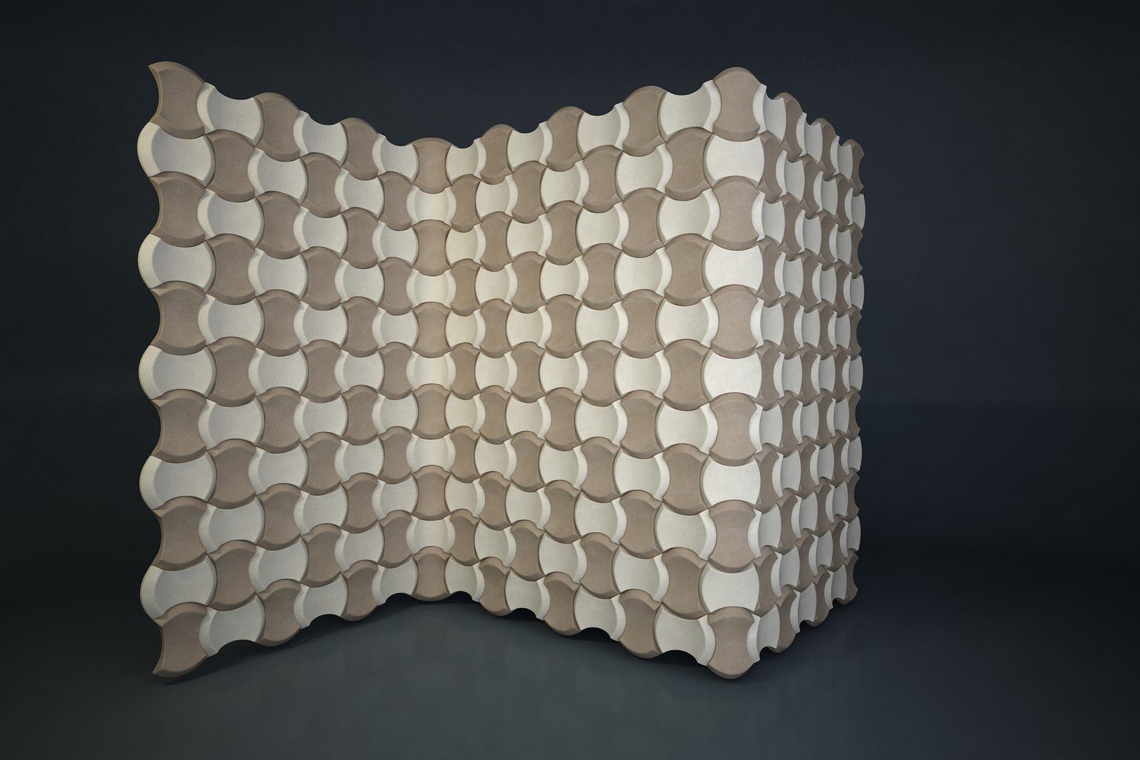 3D decor wall pattern model - TurboSquid 1447249