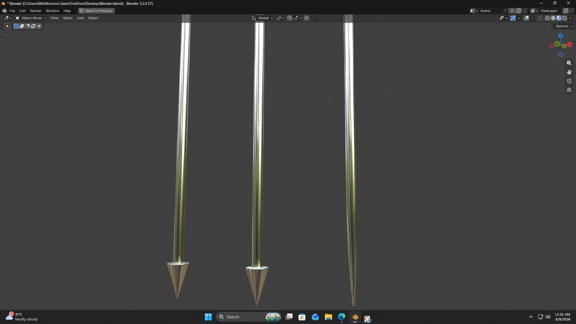 3D model Stainless Toothpick PBR https://p.turbosquid.com/ts-thumb/kI/N81VcO/PY/screenshot20260809113132/png/1786253782/1920x1080/fit_q87/ea90ea3ac4e0a5f8eaf1ee4e8ce44043b0f74a0e/screenshot20260809113132.jpg