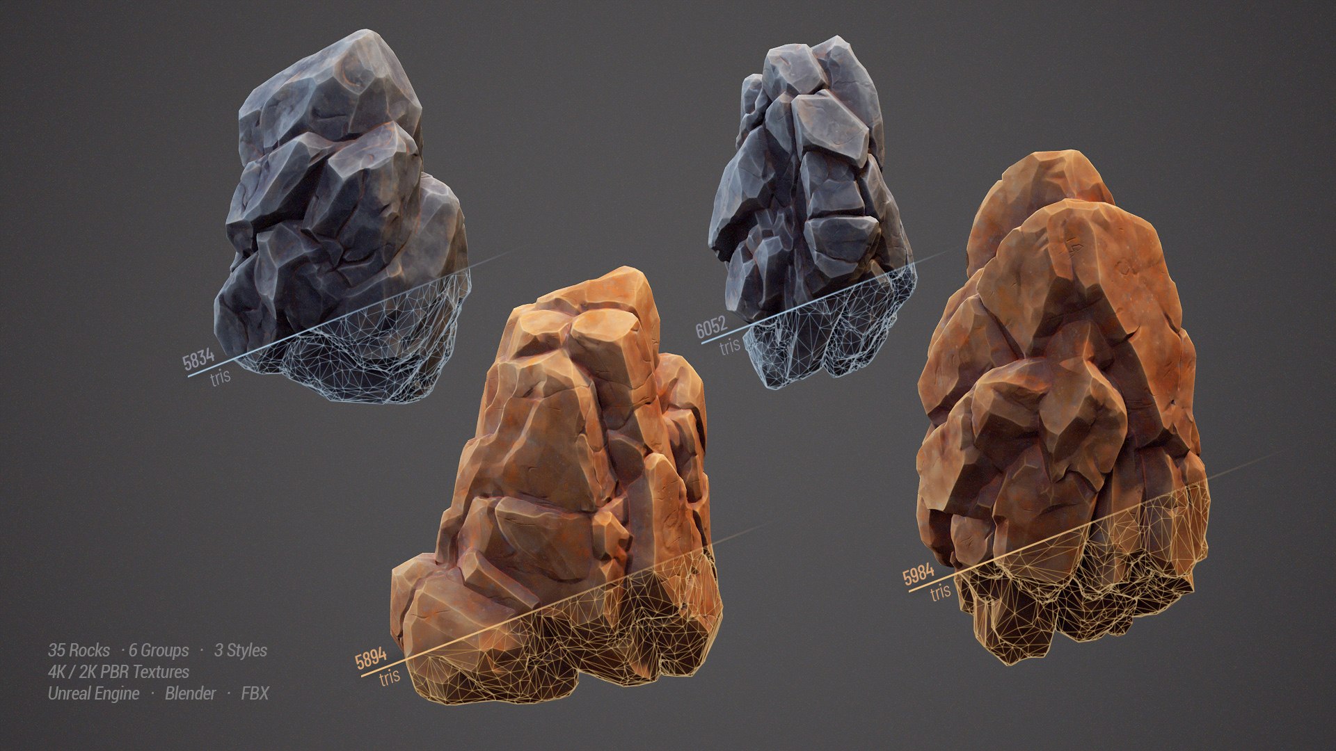 3D 35 Stylized Rocks Collection https://p.turbosquid.com/ts-thumb/kI/T2P9VF/2n/scene03/jpg/1792134291/1920x1080/fit_q87/da678793a66e7dd0f3fcda6a22024d1cd5e507c9/scene03.jpg