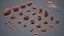 35 Stylized Rocks Collection