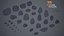 35 Stylized Rocks Collection