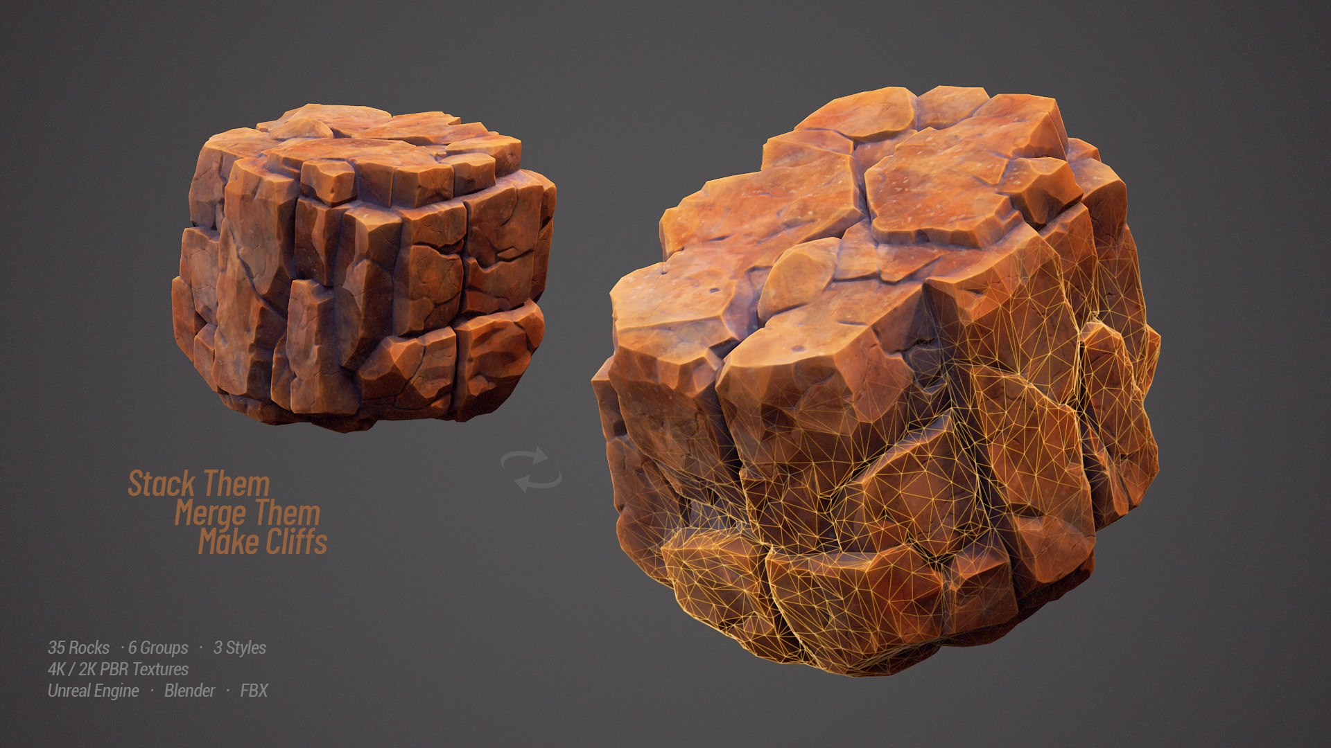 3D 35 Stylized Rocks Collection https://p.turbosquid.com/ts-thumb/kI/T2P9VF/rq/scene05/jpg/1792134295/1920x1080/fit_q87/89a1fa1ddd347f87b7a894f673f7481a7185f14a/scene05.jpg