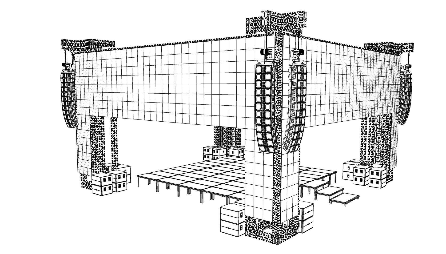 Truss Frames-A2 3D Model - TurboSquid 2211958