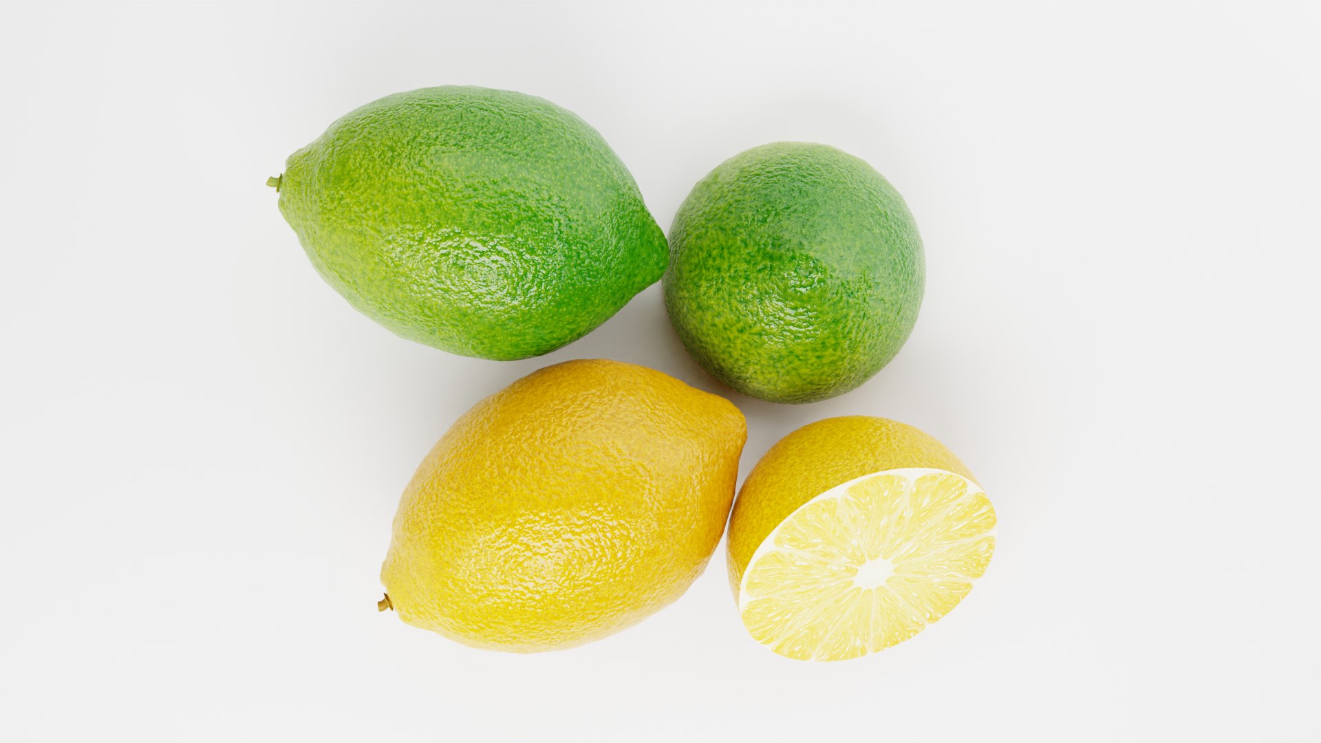 LIME ORANGE 3D Model - TurboSquid 2023434