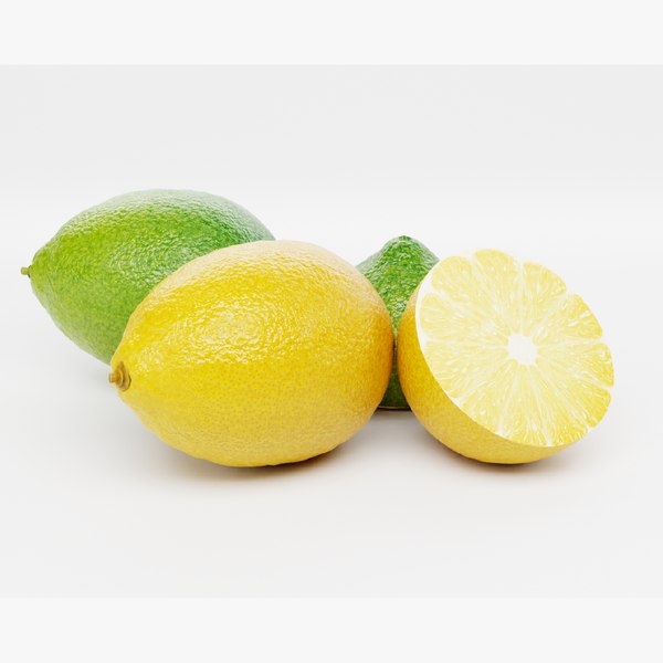 modelo 3d LIME ORANGE - TurboSquid 2023434