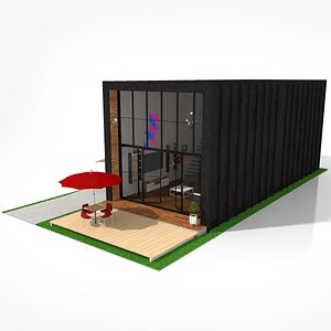 Duplex House 3D model