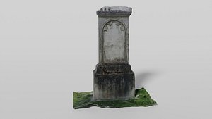 3D Historical Photoscan headstone model