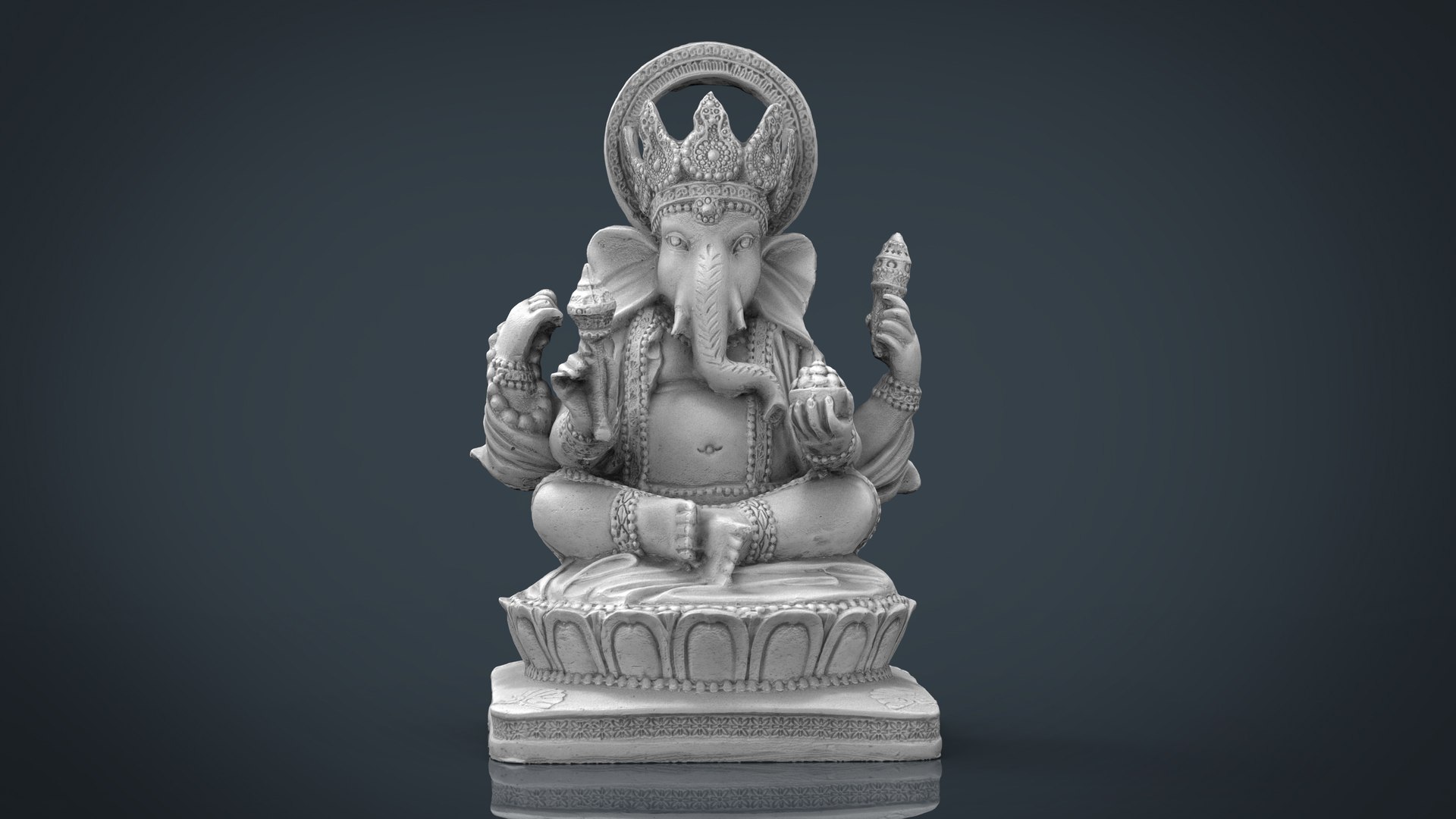 Ganesh Elephant S 3d Model