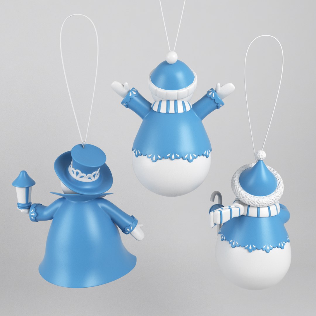 3D model Snowman Ornamet Set 3 https://p.turbosquid.com/ts-thumb/kI/hABuid/MC/18/jpg/1749077095/1920x1080/fit_q87/6c941841c83be4996ef17709d58a782e9ca024ba/18.jpg