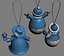 Snowman Ornamet Set 3