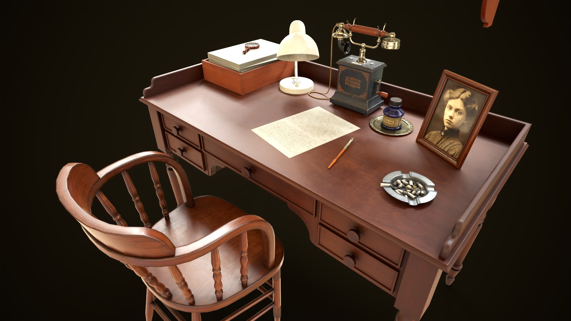 Vintage Office Set 3D https://p.turbosquid.com/ts-thumb/kI/hmnyCo/8U/tbrender_viewport_028/png/1684855584/1920x1080/fit_q87/9d467973dbaffad4a8a4cf80280baefe61c53ca6/tbrender_viewport_028.jpg