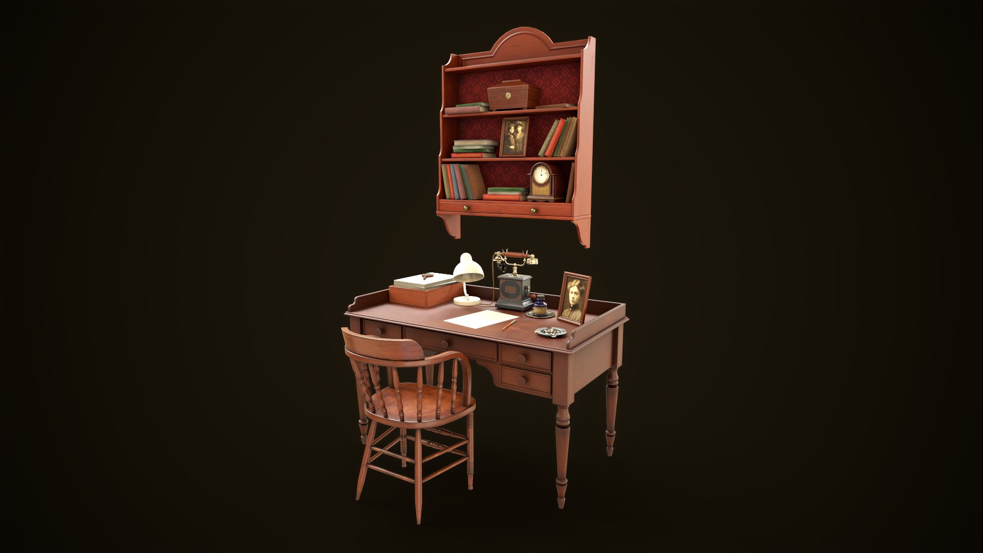 Vintage Office Set 3D https://p.turbosquid.com/ts-thumb/kI/hmnyCo/Me/tbrender_viewport_026/png/1684855583/1920x1080/fit_q87/5acff6eee0bf23cc46c171d9dbbdb7baef11c6fe/tbrender_viewport_026.jpg