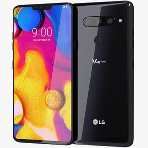 3D realistic lg v40 thinq