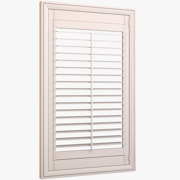 plantation shutter 3d 3ds