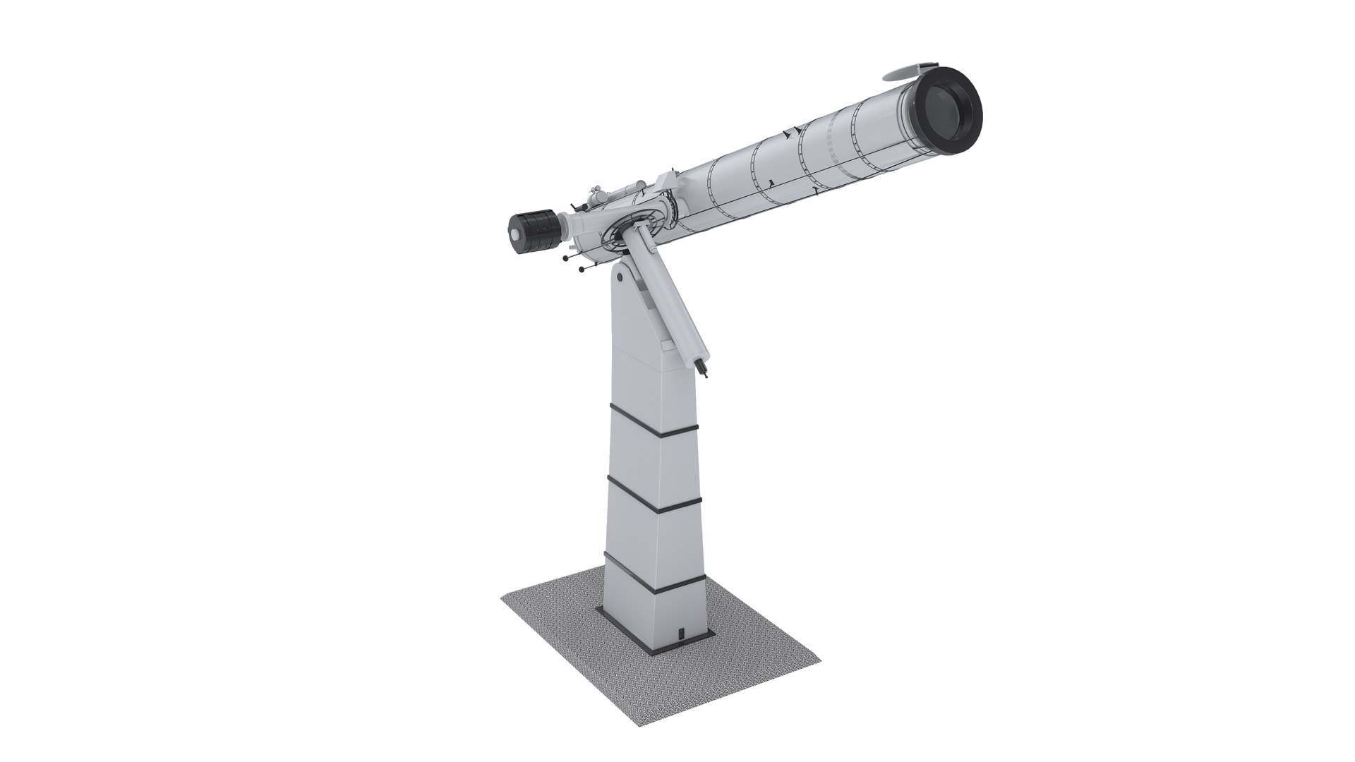 Observatory Telescope 3D https://p.turbosquid.com/ts-thumb/kI/oJnGzL/e2/observatorytelescope5/jpg/1725363616/1920x1080/fit_q87/1566a62a406aace979f76bc6f0301fe4da1a48ac/observatorytelescope5.jpg