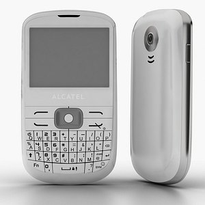 3d model alcatel ot-819 soul phone