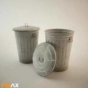 studio garbage bin 3d ma