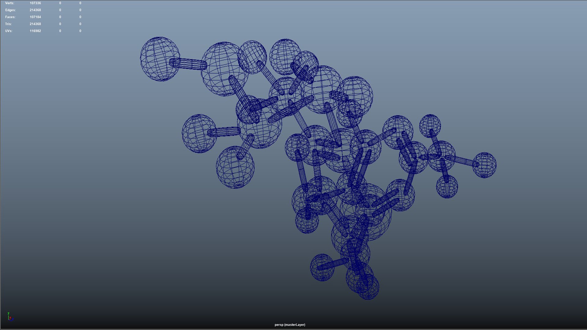 Vitamin B1 Molecular Structure 3D Model - TurboSquid 2192941