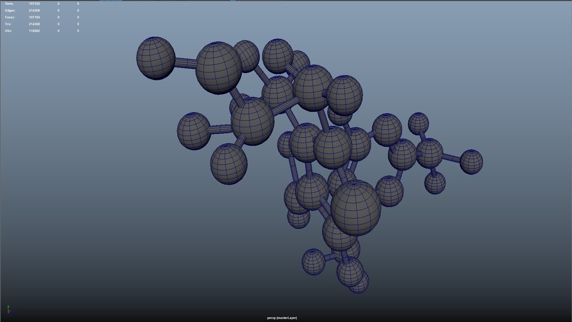 Vitamin B1 Molecular Structure 3D Model - TurboSquid 2192941