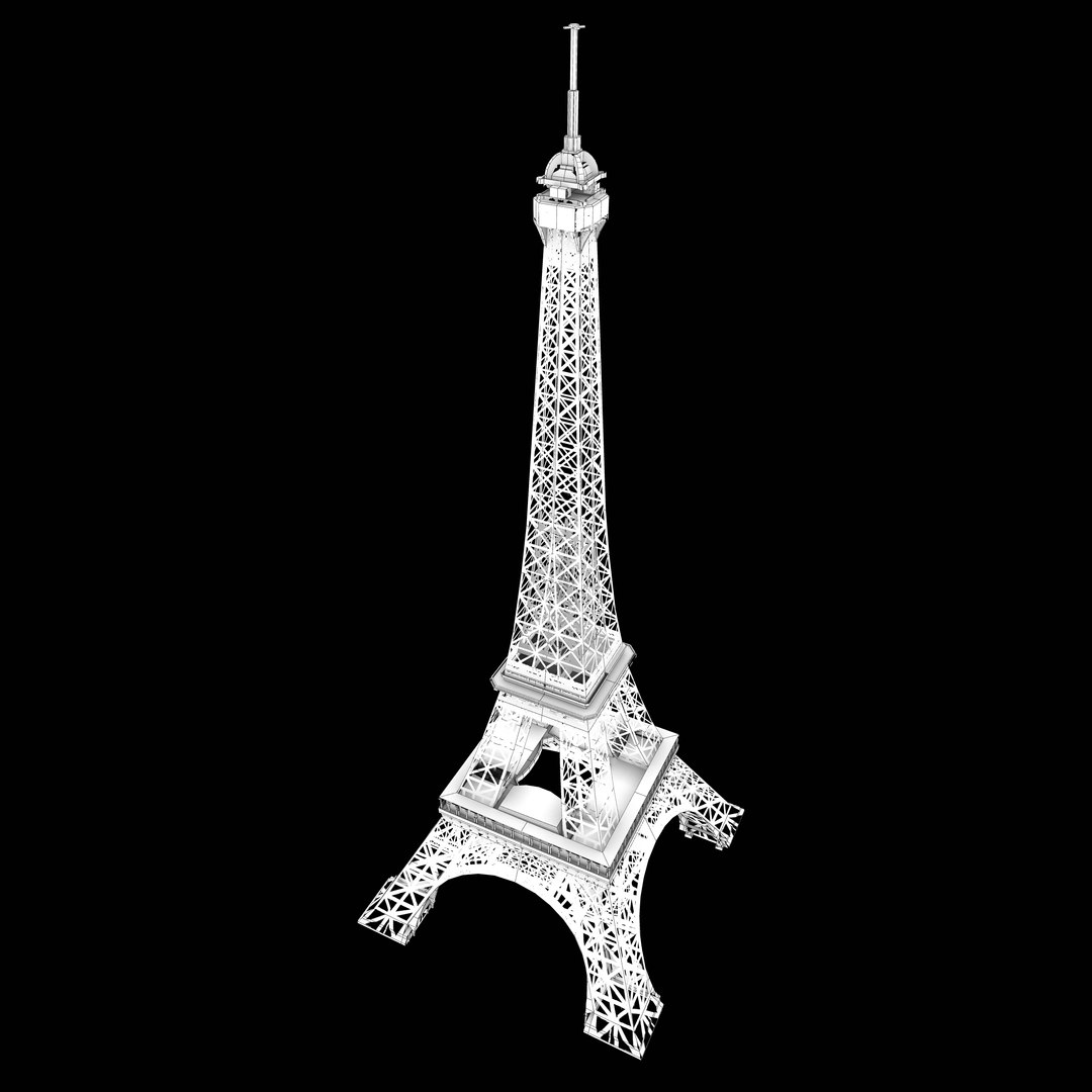 Eiffel tower 3D model https://p.turbosquid.com/ts-thumb/kI/tVu2bx/Ke/c/jpg/1659985251/1920x1080/fit_q87/0bfed78f12a58974de202df0ed38b9a3774b7486/c.jpg