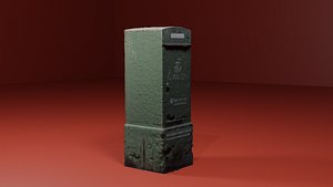 3D model mail box