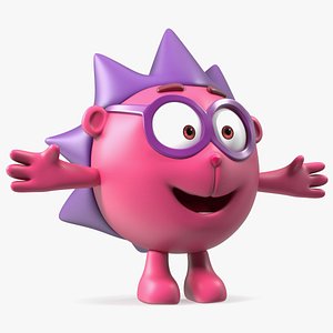 Kikoriki Chiko Character T-pose 3D model