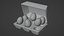 Eierbehälter 3D-Modell