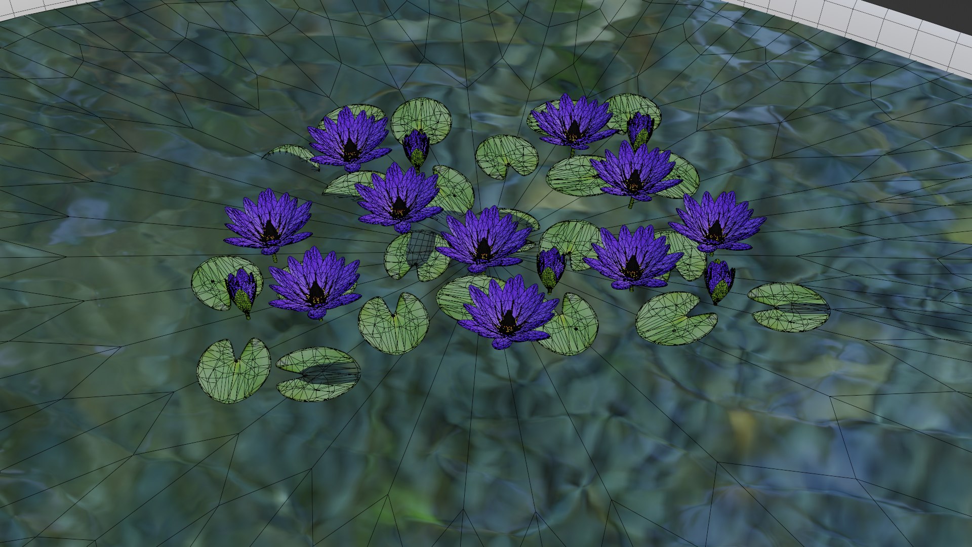 Water Lily Blue 3D model https://p.turbosquid.com/ts-thumb/kJ/7fuaez/cW/004untitled/png/1684127203/1920x1080/fit_q87/be69e9ef3b2e86566fa153f05845b884939a9e09/004untitled.jpg
