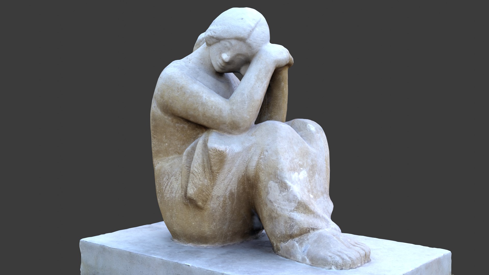 modèle 3D de Scan brut de statue - TurboSquid 1807150