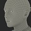 女性白种人外科医生索具2 3D模型