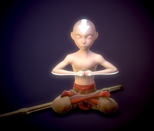 3D aang rig - TurboSquid 1609614