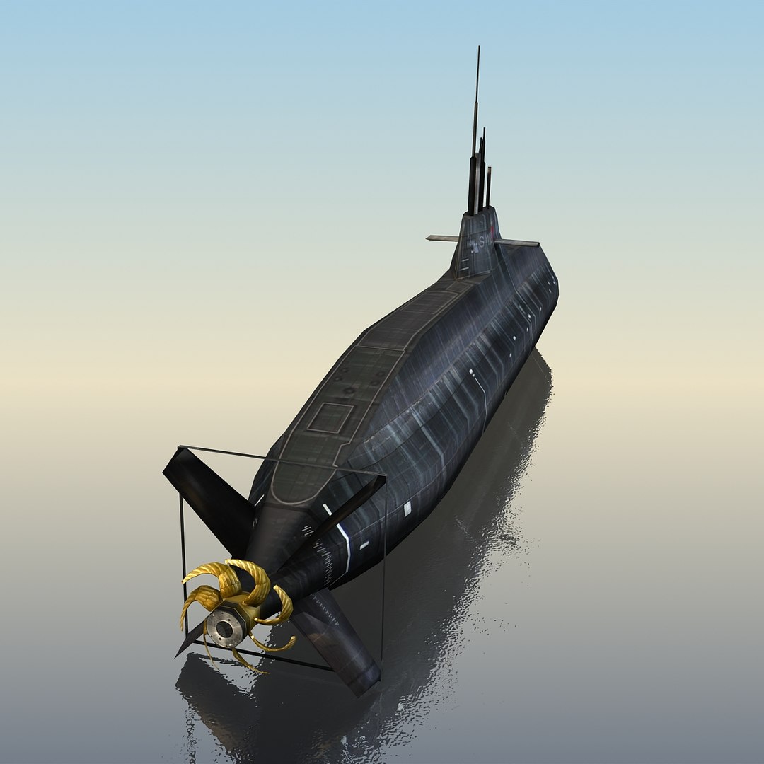 3d Type 212 Sub U-32 Model