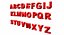 Alphabet Inflate Animated