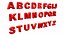 Alphabet Inflate Animated