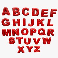 Alphabet Inflate Animated