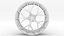 Dilinger DF3 forged wheels - 3d model