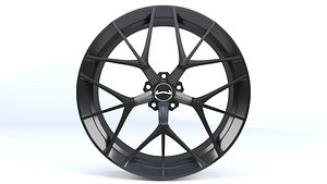 Dilinger DF3 forged wheels - 3d model