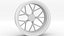 Dilinger DF3 forged wheels - 3d model