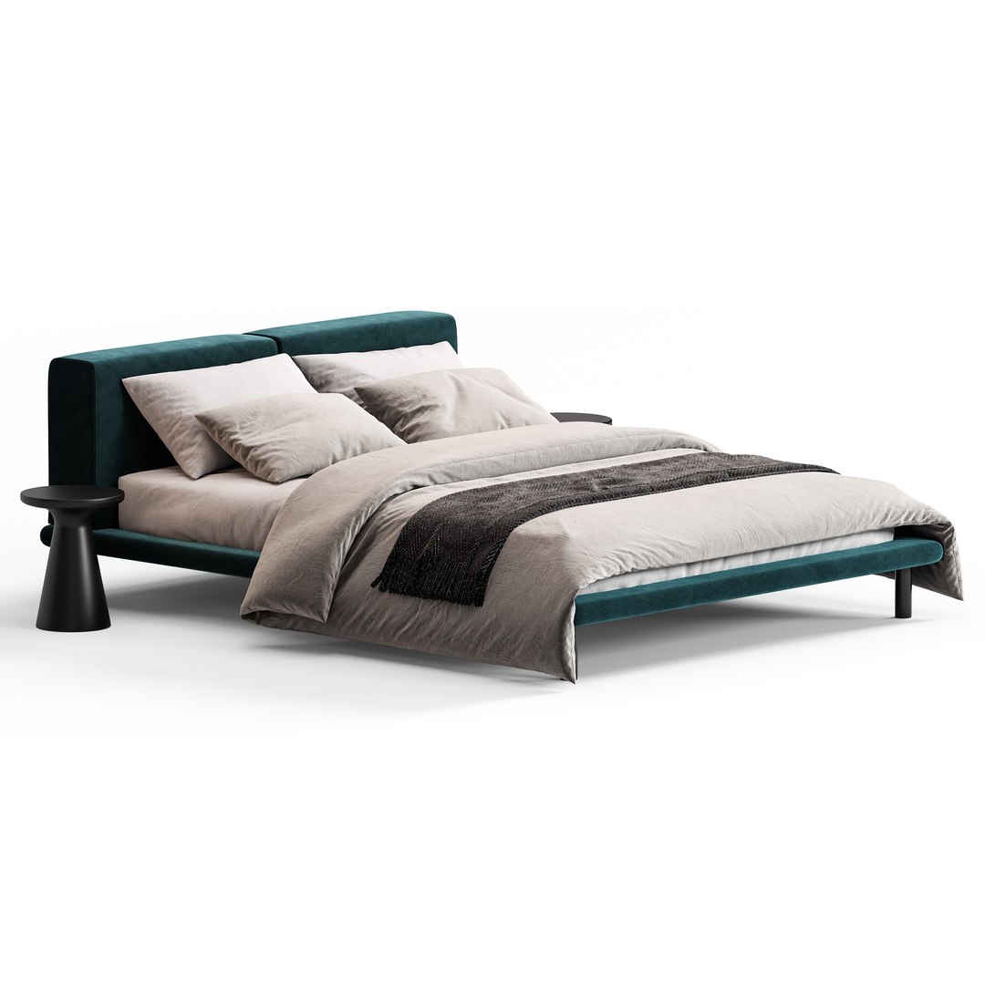 Meridiani Timothy Bed model https://p.turbosquid.com/ts-thumb/kJ/ICp46Z/zd/05/jpg/1733481026/1920x1080/fit_q87/e7c46971d6879f33597c6d9c80a5b8f4f4f6dc11/05.jpg