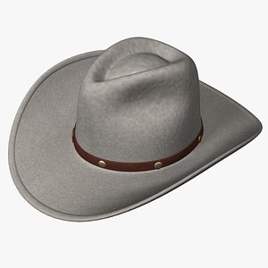 cowboy hat 3d model