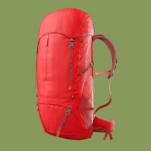 3D backpack hiking