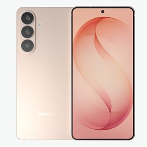 Samsung Galaxy S26 Plus Pink Gold 3D model