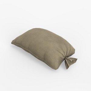 Sandbag Low Poly 3D model