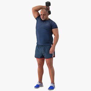 Arnold Sport Training Pose 04