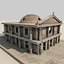 Tempio modulare classico fantasy PBR strutturato